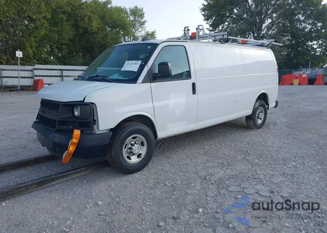 2016 Chevrolet Express 2500 Work Van из США, поврежденный, VIN 1GCWGBFG4G1220140